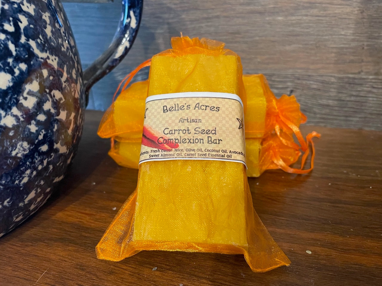 Carrot Seed Complexion Bar